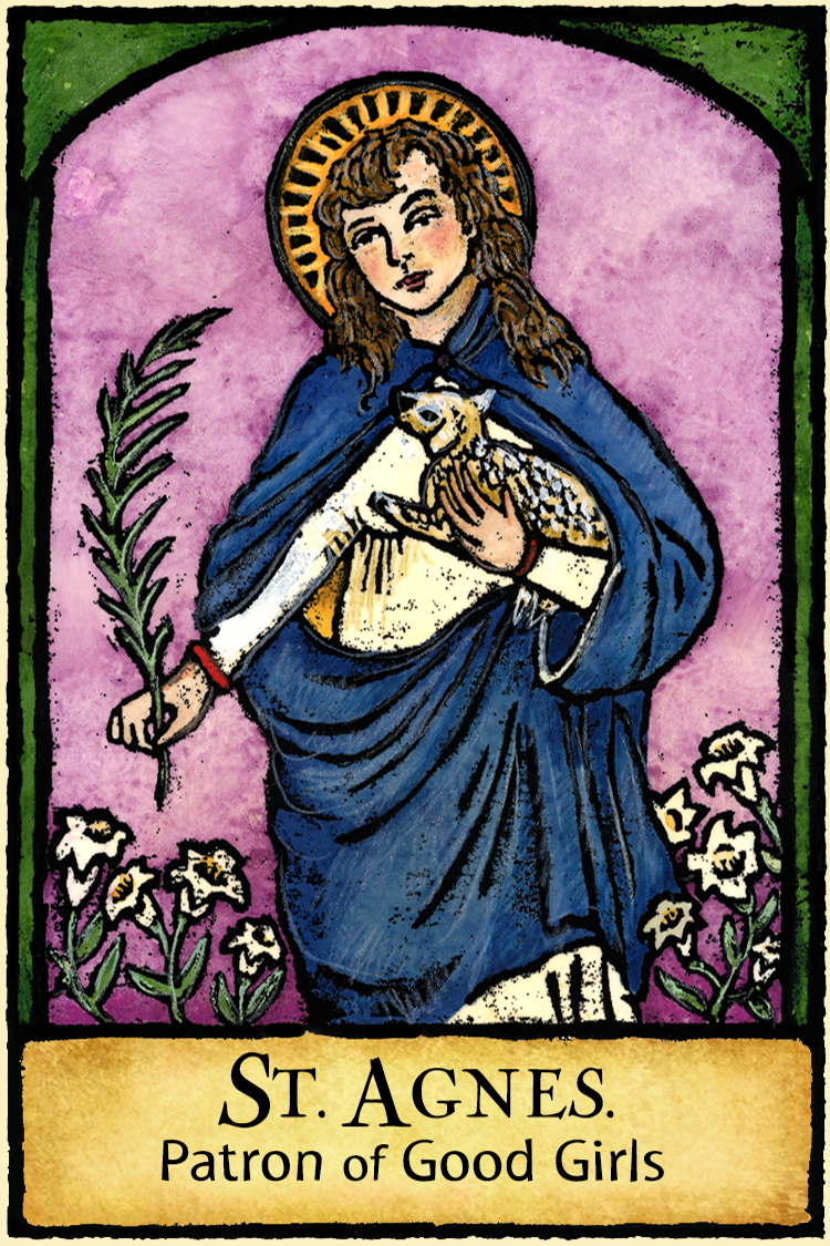 St. Agnes - Patron Saints #401