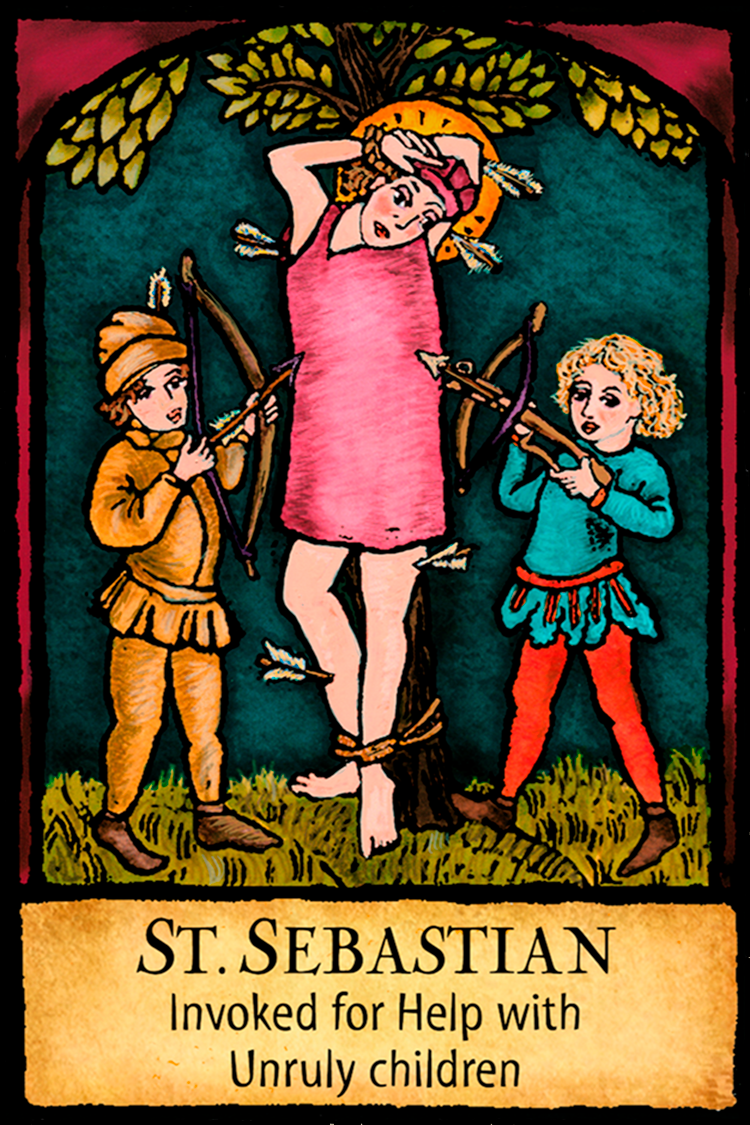 St. Sebastian - Patron Saints #443