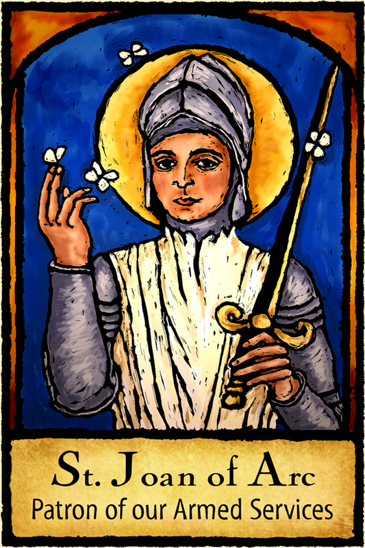 St. Joan of Arc - Patron Saints #450