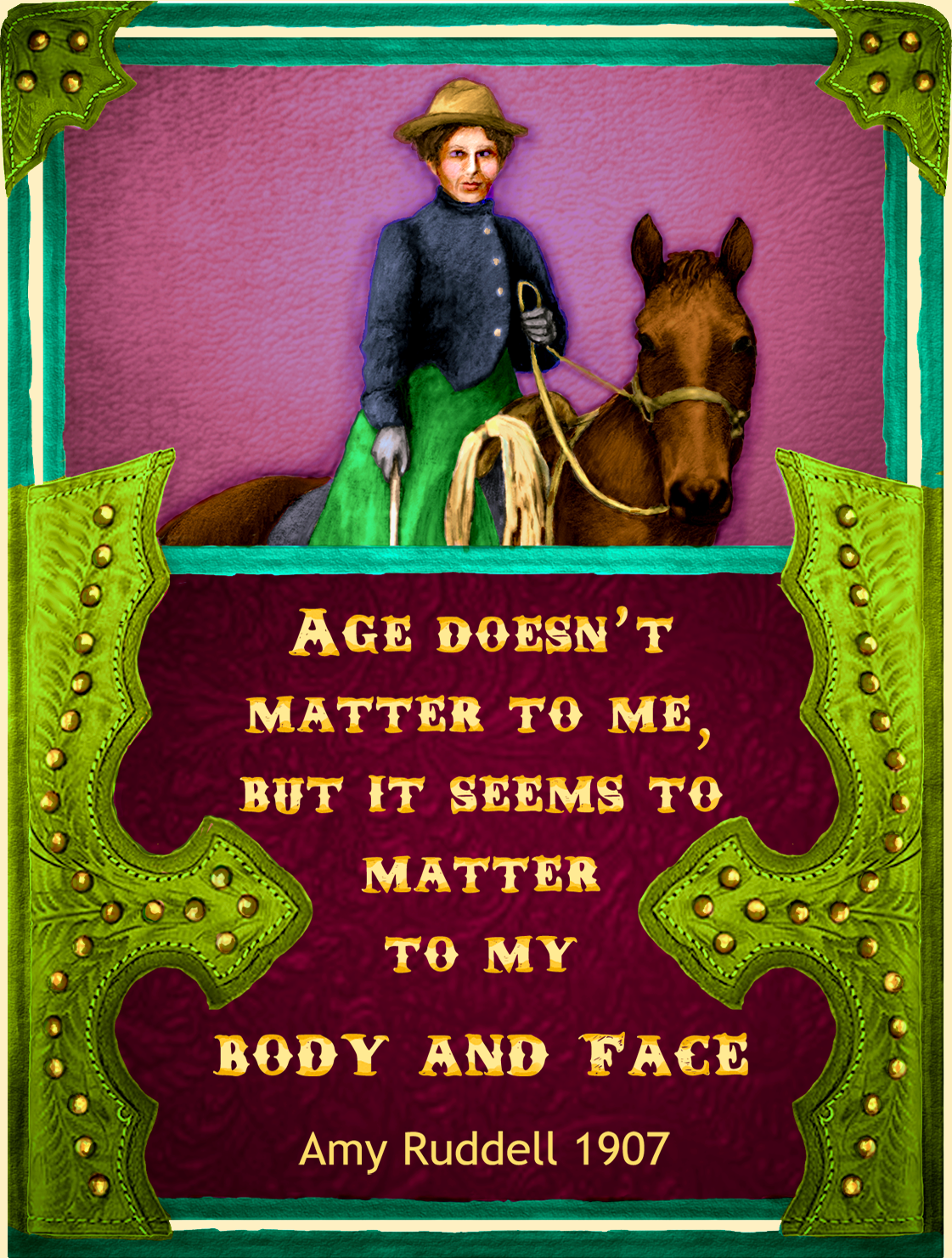 Age Doesn't Matter To Me - Cowgirls #534